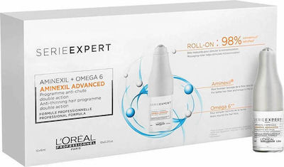 L'Oreal Professionnel Serie Expert Aminexil Advanced Αμπούλες Μαλλιών κατά της Τριχόπτωσης 10x6ml