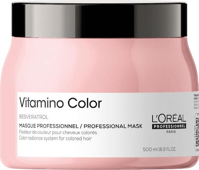 L'Oreal Professionnel Serie Expert Vitamino Color Μάσκα Μαλλιών για Ενδυνάμωση 500ml