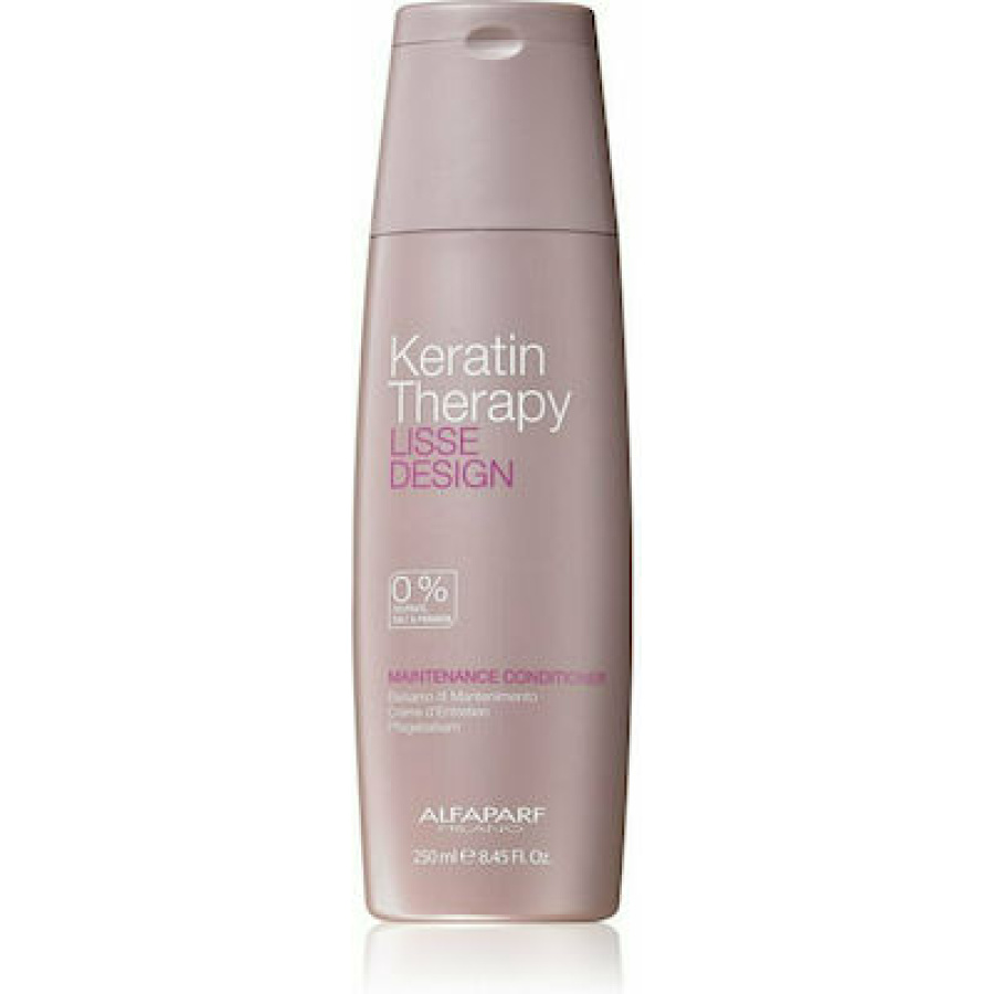 Alfaparf Milano Lisse Design Keratin Therapy Maintenance Condition Conditioner Αναδόμησης/θρέψης για Όλους τους Τύπους Μαλλιών 250ml