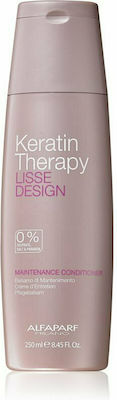 Alfaparf Milano Lisse Design Keratin Therapy Maintenance Condition Conditioner Αναδόμησης/θρέψης για Όλους τους Τύπους Μαλλιών 250ml