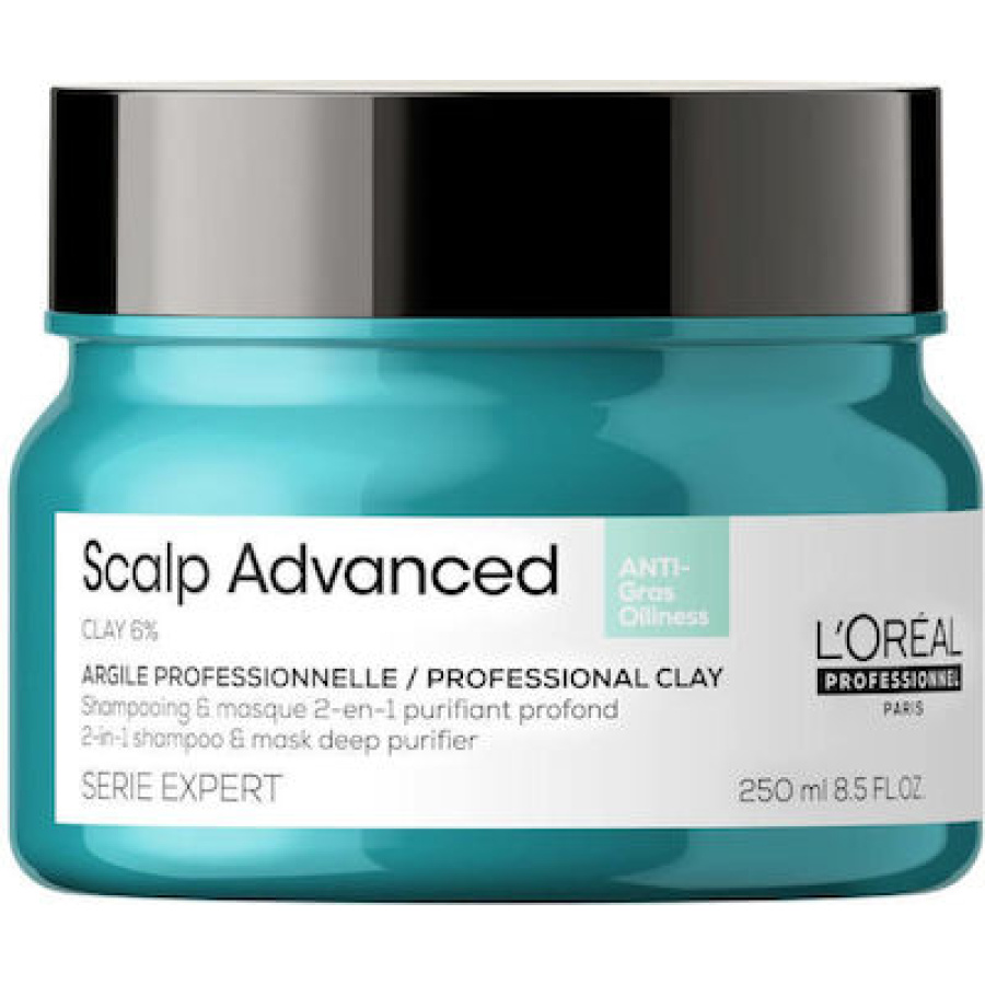 L'Oreal Professionnel Scalp Advanced Μάσκα Μαλλιών για Λιπαρότητα 250ml