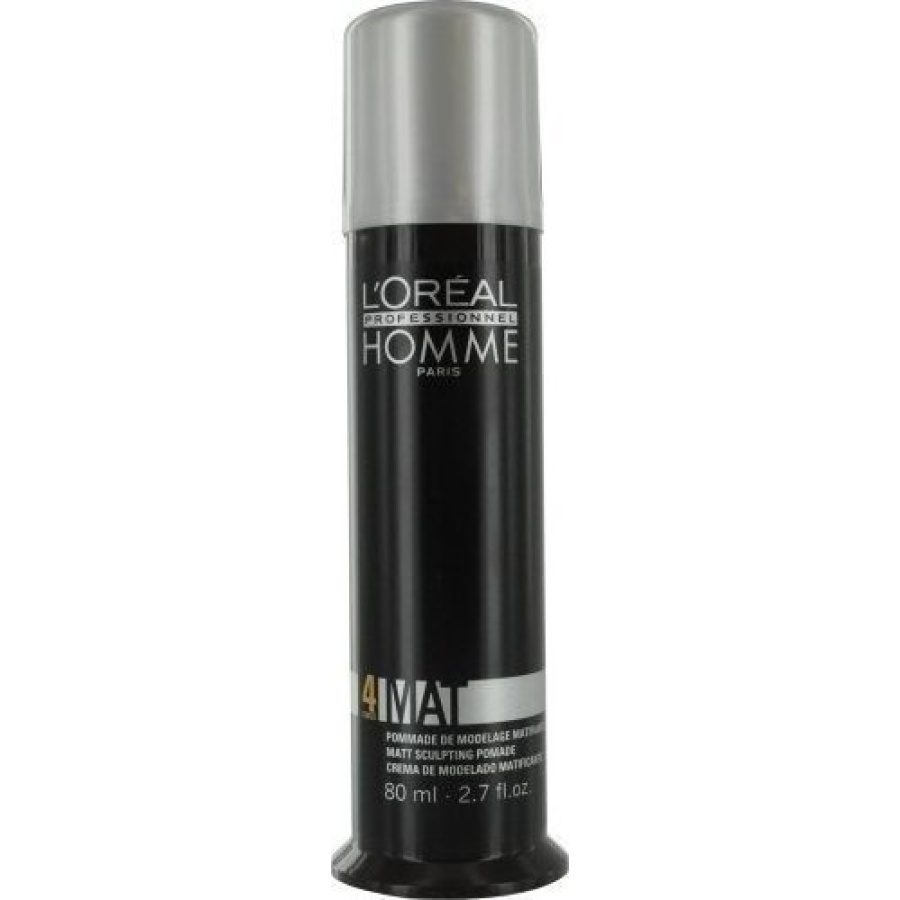 L'Oreal Professionnel Homme Mat Pommade Shaping Paste With Mattify 80ml